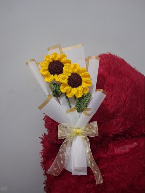 Crochet Flower Bouquets 